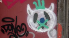 Graffiti in Kuching,Malaysia
