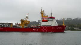 Ice ship HMS Protector is heading for waters no Royal Navy vessel has visited in 80 years as she begins a marathon deployment to Antarctic