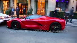 Bugatti L'or Blanc Hit Laferrari
