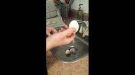 Life Hack - How to peel an egg (easy way)