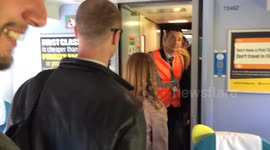 London commuters about to be evacuated