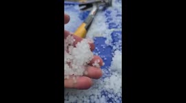 Hellacious hail hammers Southern California