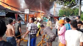 Around 30 houses burnt down in Jakarta as explosion in workshop triggers fire
