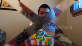 'Solving a 17x17 Rubik's Cube in Record Time'
