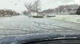 US: Thunderstorms Bring Hail To Northern California 4