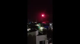 First time in Korea, I've never seen such a spectacular sea festival, firecrackers.