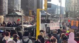 Black Lives Matter demonstration in Minneapolis