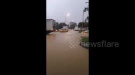 Continuous rains cause massive flooding in Colombia