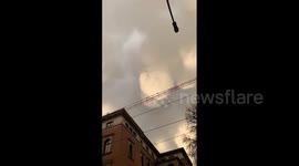 Germany: Stunning Mammatus Clouds Over Berlin 3