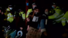 'You do nothing to protect us!' Women call out Met Police as they arrest mourners at Sarah Everand vigil in Clapham