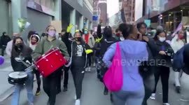Protesters take to streets of NYC to mark anniversay of Breonna Taylor's death