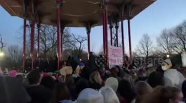 UK: Mourners At Murder Victim’s Vigil Clash With Police In London 2