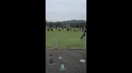 Social Distancing In Wales - Kids Meeting In Parks Spreading Coronavirus