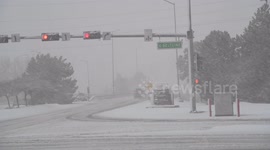 Western Nebraska Blizzard - March 14, 2021 - Blizzard impact on Travel