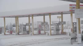 Winter Storm Xylia closes roads in Nebraska as wet snow piles up
