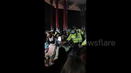 Sarah Everard vigil: Intense scenes at Clapham Common bandstand as women are hauled away amid screams