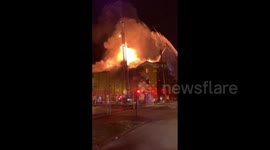 US: Fire Breaks Out At Church In Louisville, KY