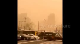 Beijing hit by worst sandstorm in a decade, China