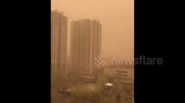 China: Worst Sandstorm In Decade Hit Beijing 2