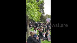 Thousands rally to protest against gender-based sexual violence in Melbourne, Australia
