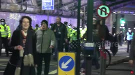 Met Police follow Kill the bill protesters through London's Elephant & Castle