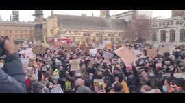 UK: Protests Against Police And Killing Of Sarah Everard Continue In London 2