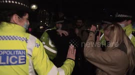 Police tell protesters to
