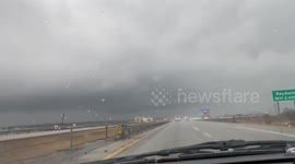 Was chasing the Tornado warned storm near Belton in the south Kansas City metro