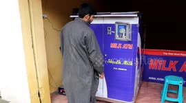 Bizarre Milk ATM opens in Indian-administered region of Jammu and Kashmir