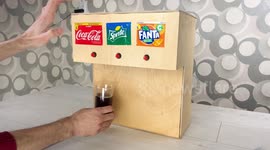 Here is how you can make your own fizzy drinks dispenser