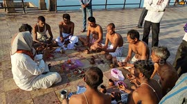 Somnath Beach India gujarat asti visarjan Indian culture