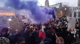 Kill the Bill protesters meet again for the third night running as MPs vote in the House of Commons