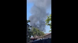 A close-up look at the Ontario explosion