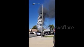 Here's the moment fireworks set off during SoCal explosion that killed two people