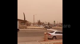 US: Dust Storm Turns Sky Orange, Causing Poor Visibility In El Paso, Texas 2