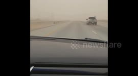 US: Dust Storm Turns Sky Orange, Causing Poor Visibility In El Paso, Texas
