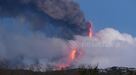 Etna Eruption of 17 March 2021 - 5/11