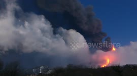 Etna Eruption of 17 March 2021 - 9/11