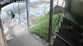 Thief caught on CCTV stealing a 8mph mobility scooter