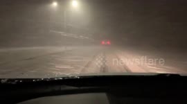 Blizzard warnings in Texas Panhandle as snow and winds sweep into area