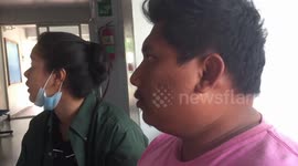 Rival Thai street food sellers have mass brawl at police station