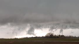 Tornado chasing in Dixie Alley. Timelapse. Damage pictures. Drone video. High Risk day 3-17-21
