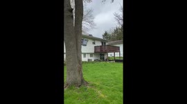 'Homemade Basketball Hoop Trick Shot '