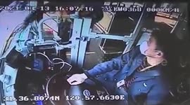 Man smashes glass bottle on bus driver's head after argument in eastern China