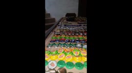 'DIY Beer Pong Table - Beer Caps & Resin Craft '