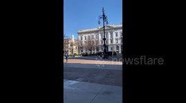 Mournful trumpet echos over Italy as they remember fallen virus victims