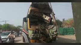 2 dead, 88 injured in bus accident in central India