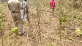 Police officials raid illicit liquor manufacturing unit in southern India