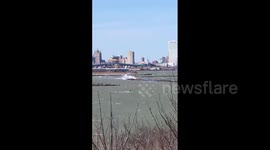 US: Kitesurfer Spotted Riding High Winds At Bay View In Milwaukee