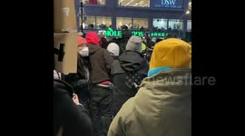 US: Stop Asian Hate Protesters Hold Vigil For Atlanta’s Victims At Union Square Park In NYC 5